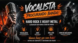 VOCALISTA HARD ROCK