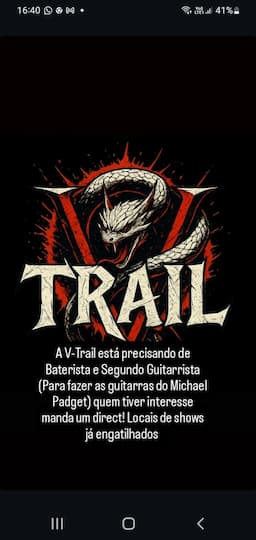 Tributo a Bullet For My Valentine Procura Baterista e Guitarrista