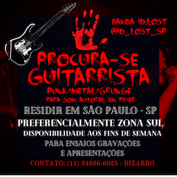 Procura - se Guitarrista