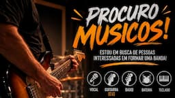 Guitarrista procura músicos para formar banda de Rock (Campinas/SP)