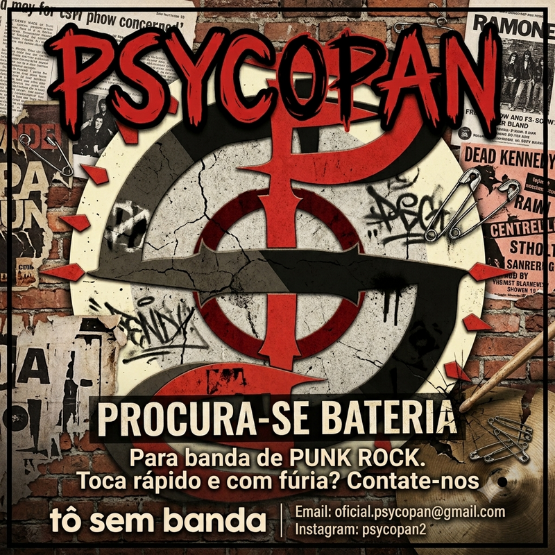 Psycopan em busca baterista oficial 