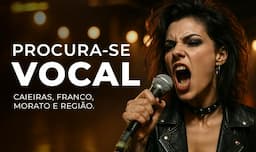 Procura-se vocal, homem ou mulher