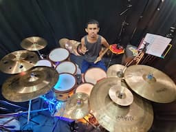 Baterista de Rock e Ritmos Brasileiros