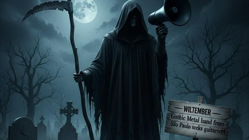 Banda De Gothic Metal Autoral busca Guitarrista